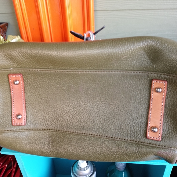 LADIES LEATHER SATCHEL BAG BY DOONEY & BOURKE - Picture 5 of 10